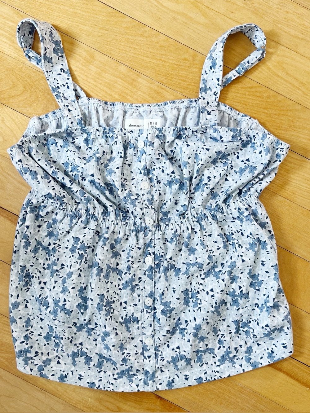 Abercrombie Kids Floral Top - 11/12